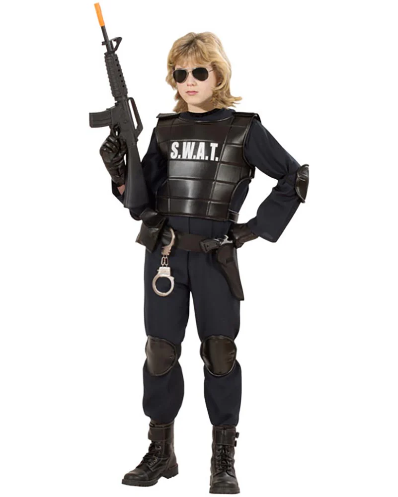 SWAT Officer Kids Costume - Image 4