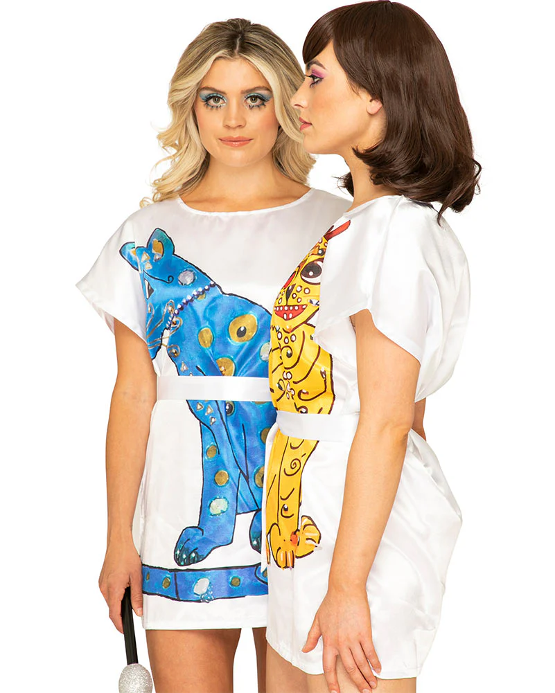 Swedish Superstar Blue Cat Womens Tunic - Image 6