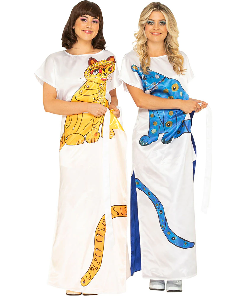 Swedish Superstar Complete Deluxe Blue Cat Plus Size Womens Costume - Image 13