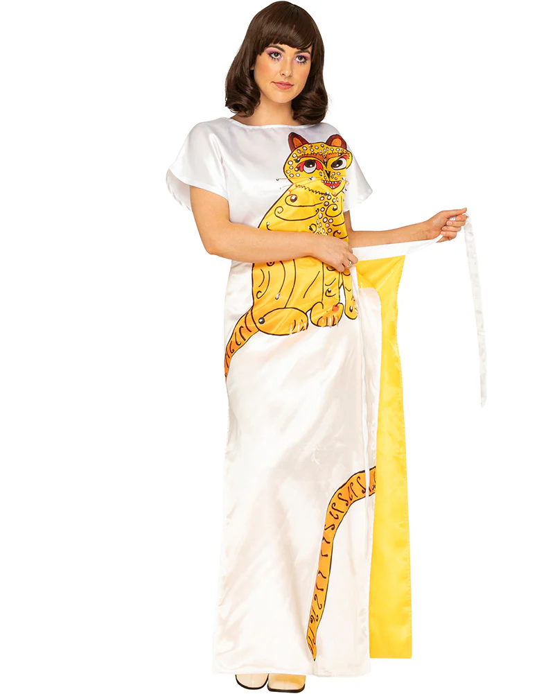 Swedish Superstar Complete Deluxe Yellow Cat Plus Size Womens Costume - Image 5