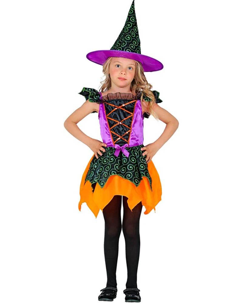 Swirl Witch Girls Costume - Image 2