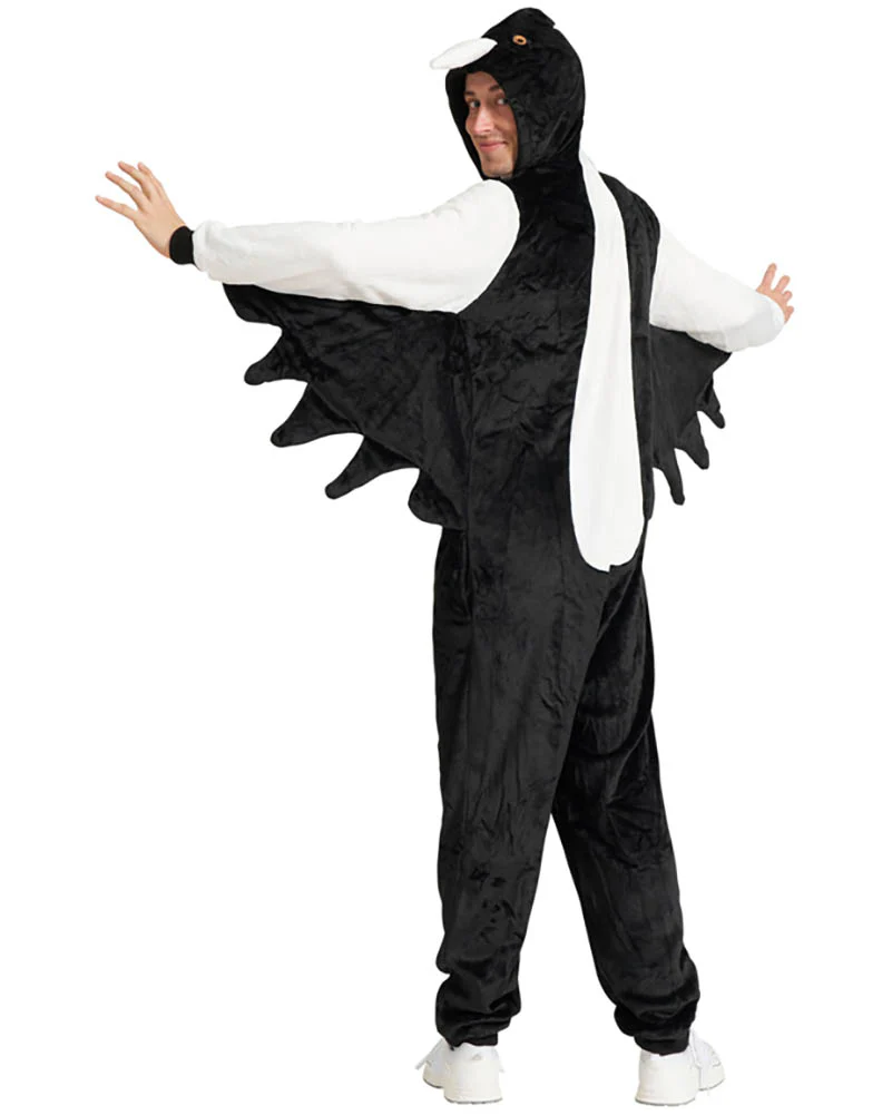 Swooping Magpie Full Body Deluxe Adults Plus Size Costume - Image 2