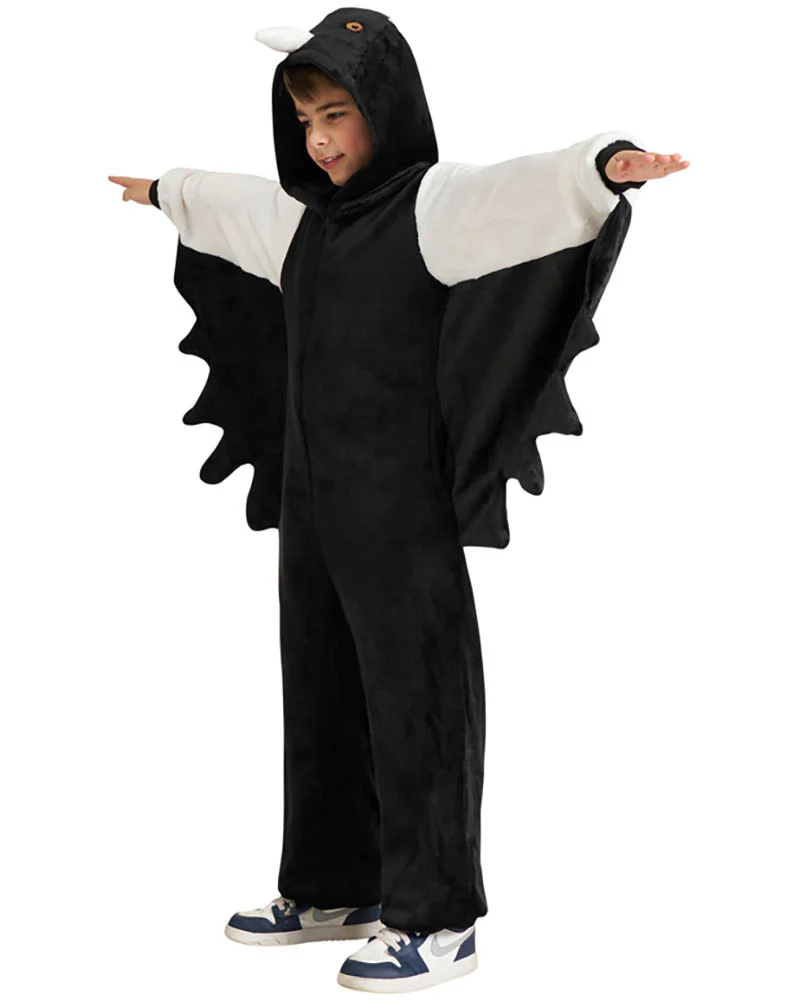 Swooping Magpie Full Body Deluxe Kids Book Week Costume - Image 3
