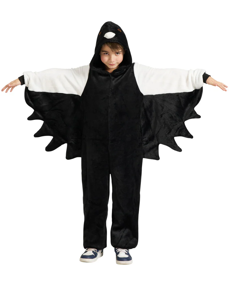 Swooping Magpie Full Body Deluxe Kids Book Week Costume - Image 4