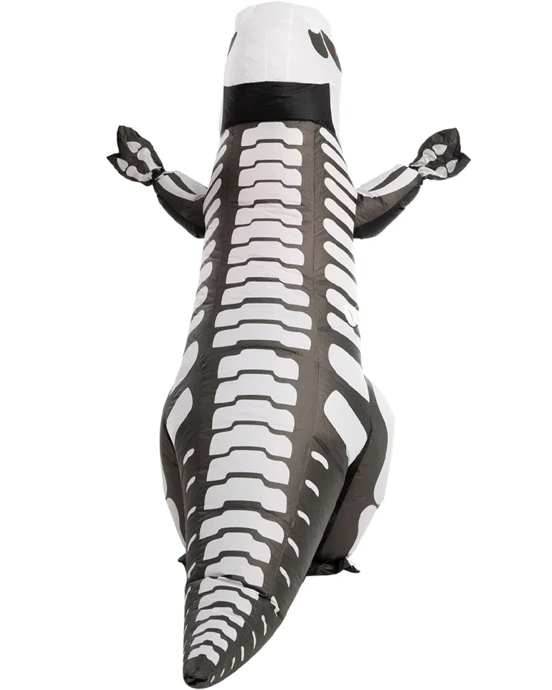 T-Rex Skeleton Inflatable Adult Costume - Image 5