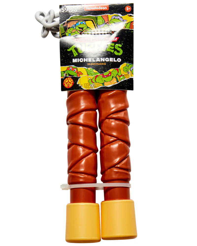 Teenage Mutant Ninja Turtles Michelangelo Nunchucks Prop - Image 4
