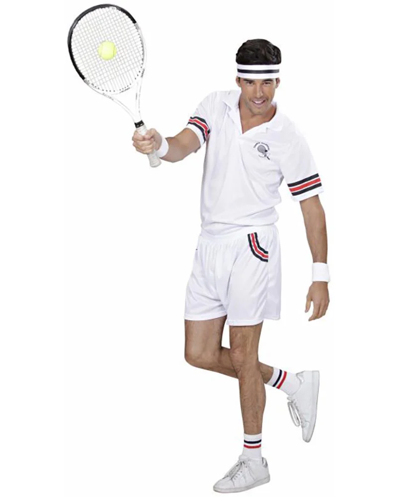 Tennis Player Mens Costume - Image 3