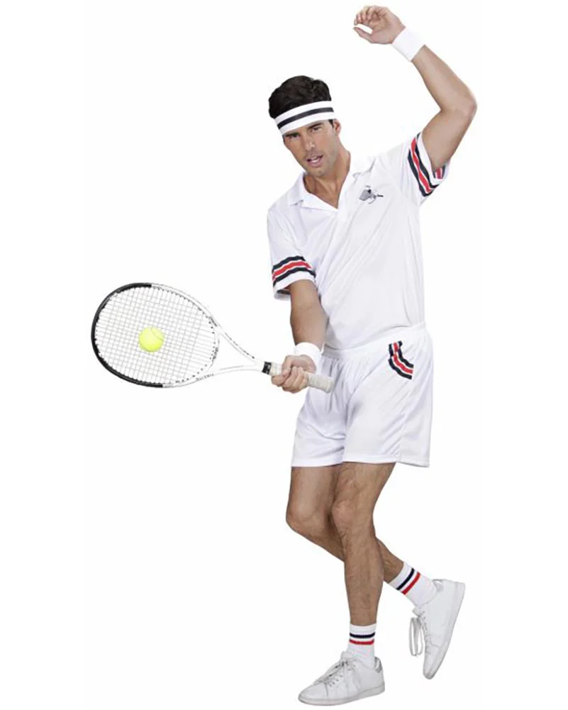 Tennis Player Mens Costume - Image 4