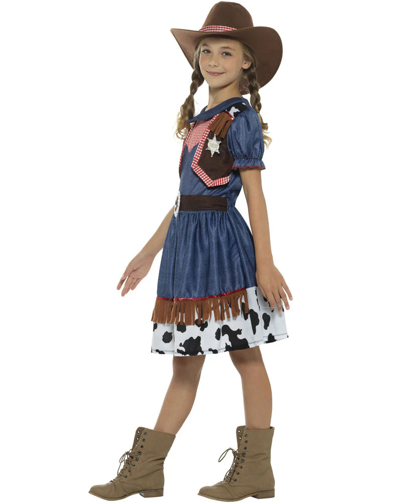Texan Cowgirl Girls Costume - Image 2