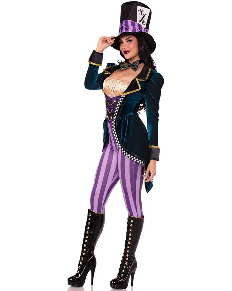 The Classic Mad Hatter Womens Costume - Image 4