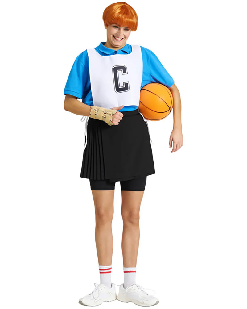 The Hornbag and Shazza Deluxe Wig Iron On and Netball Bib Kit - Image 22