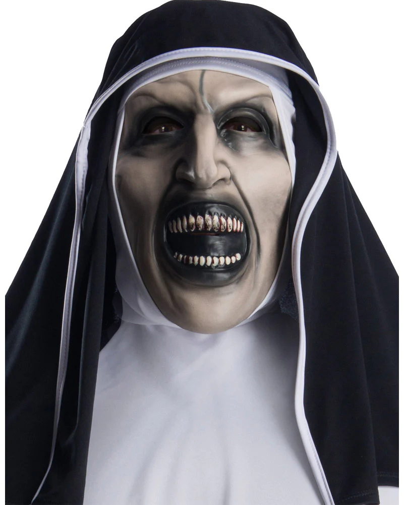 The Nun Mens Costume Top and Mask - Image 2