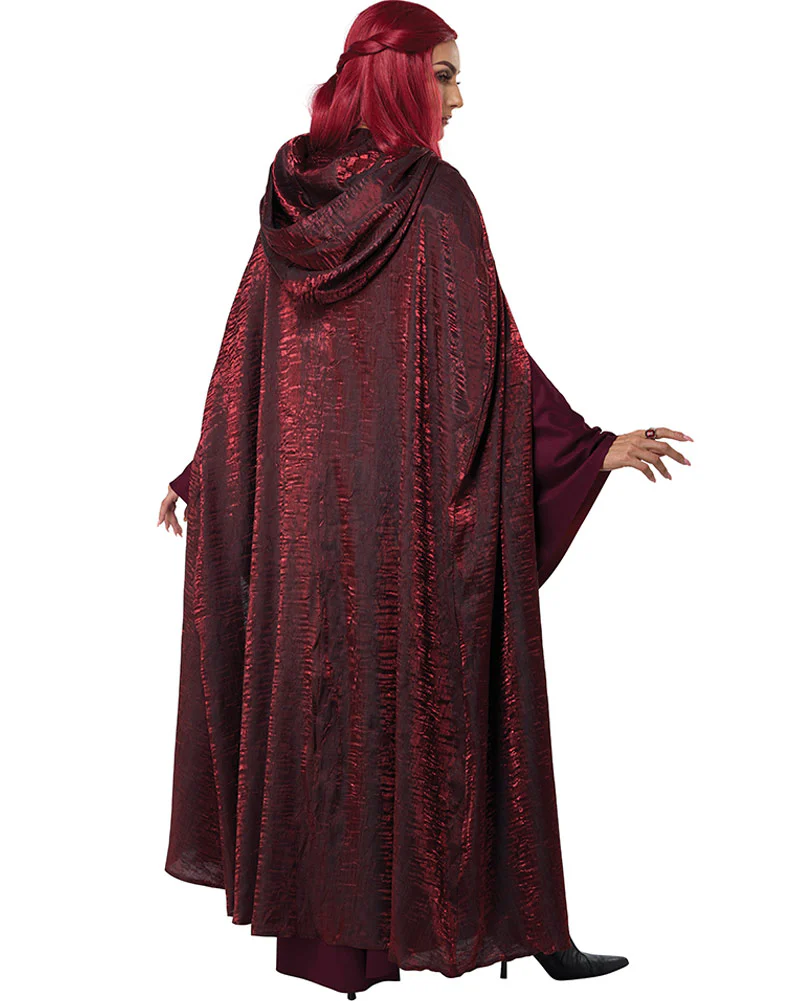 The Red Witch Medieval Womens Costume - Image 4