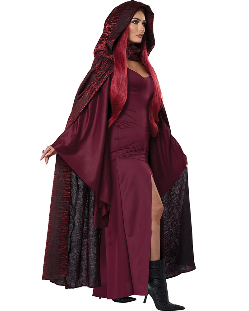 The Red Witch Medieval Womens Costume - Image 6