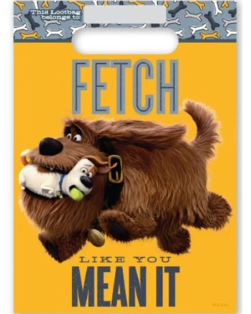 The Secret Life of Pets Loot Bags Pack of 8 - Image 2