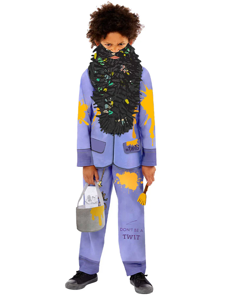 The Twits Mr Twit Boys Book Week Costume 3-4 Years