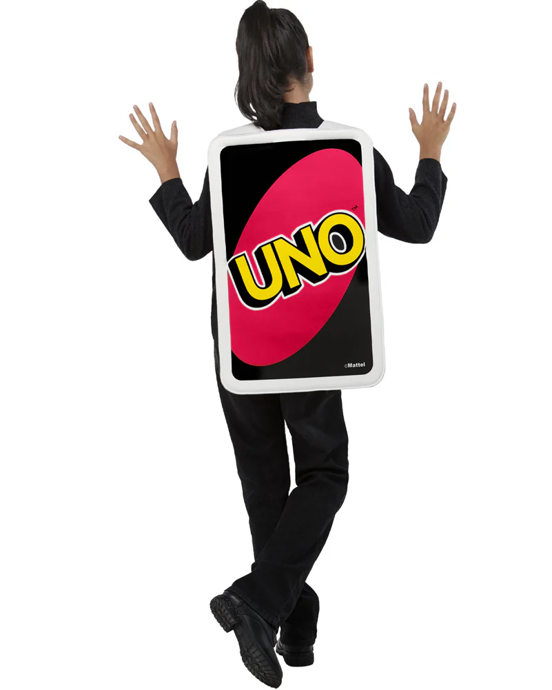 The Uno Draw Four Card Kids Costume - Image 2