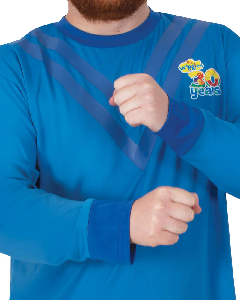 The Wiggles 30th Anniversary Anthony Adult Costume Top - Image 3