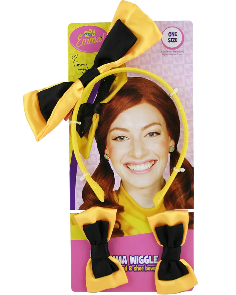 The Wiggles Headband and Shoe Bows Girls Costume Set - Image 2