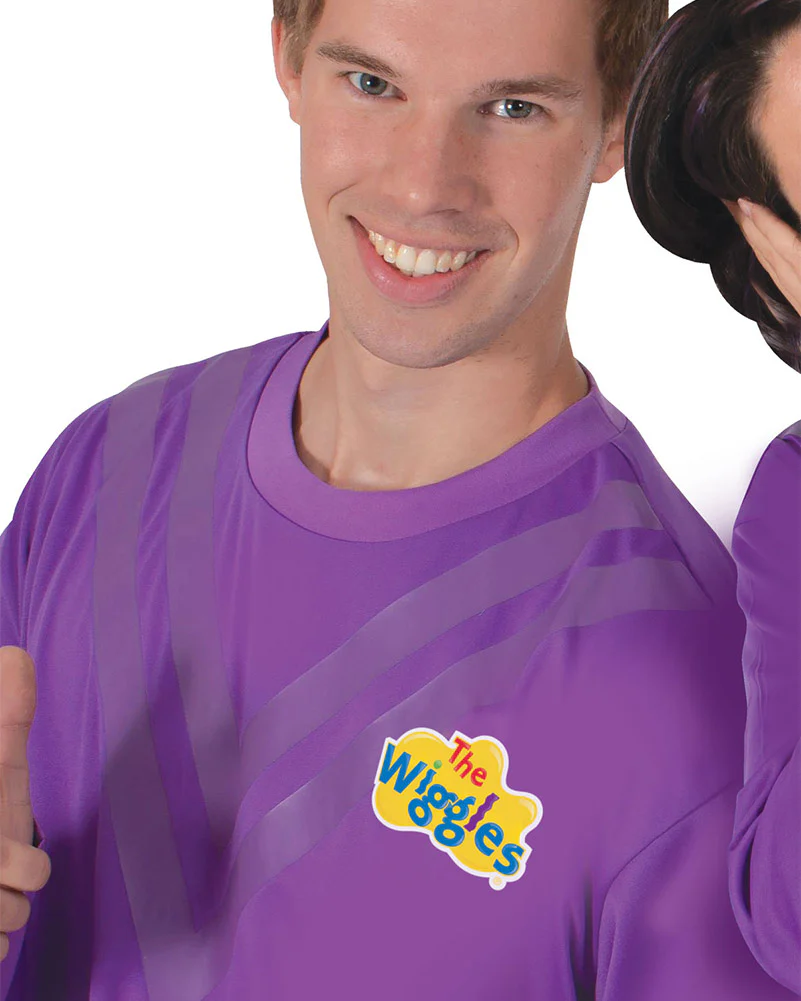 The Wiggles Lachy Adult Costume Top - Image 2