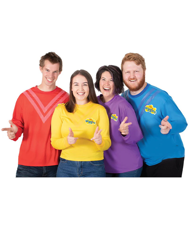 The Wiggles Lachy Adult Costume Top - Image 3