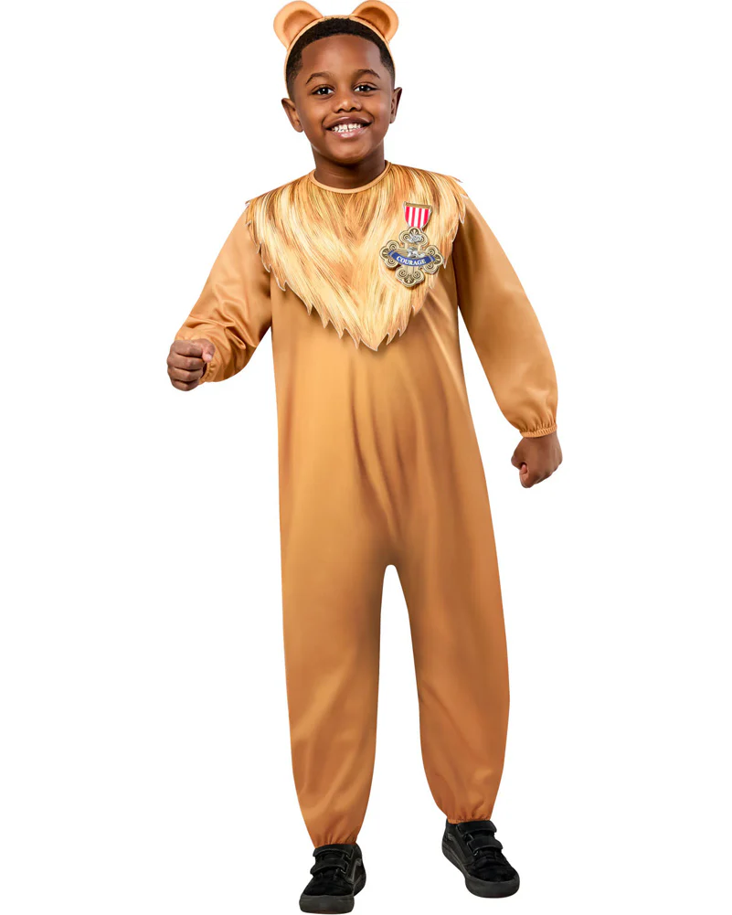 The Wizard of Oz Cowardly Lion Kids Book Week Costume