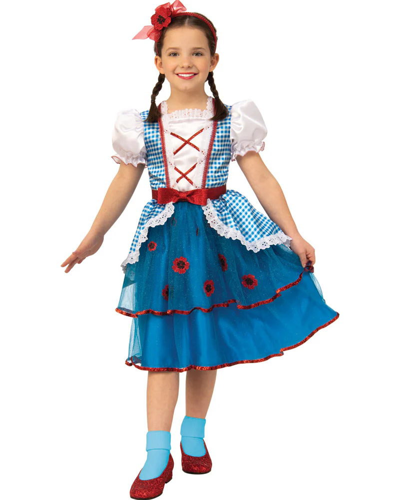 The Wizard of Oz Dorothy Premium Girls Book Week Costume