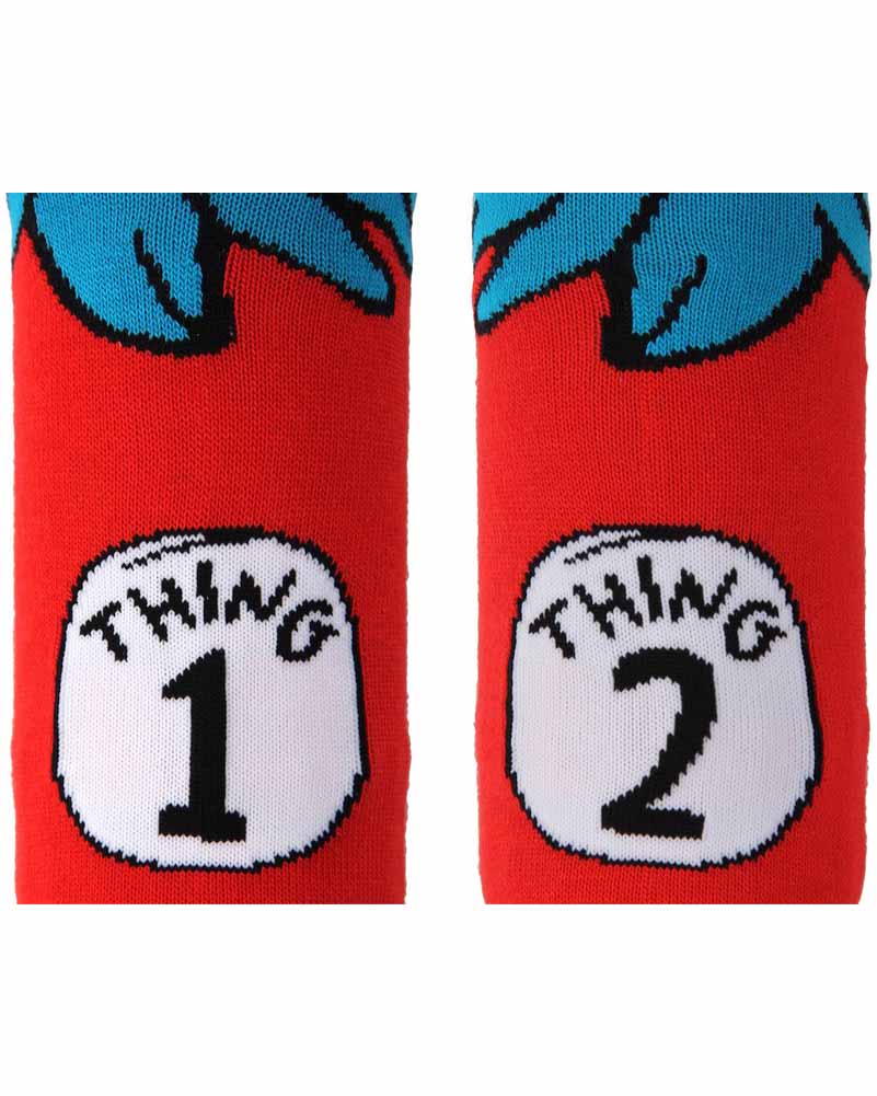 Dr Seuss Thing 1 and 2 Kids Socks - Image 3