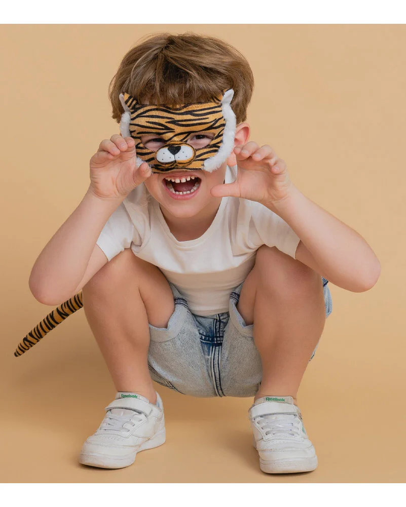 Tiger Animal Mask and Tail Set - Image 2