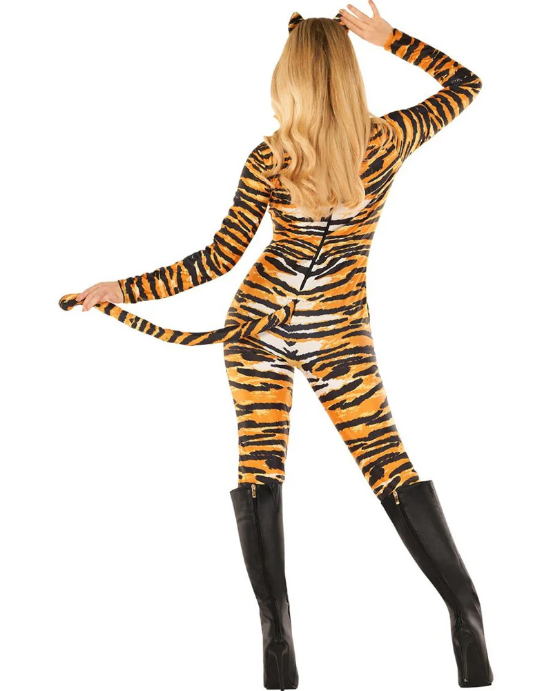 Tiger Bodysuit Womens Costume - Image 2