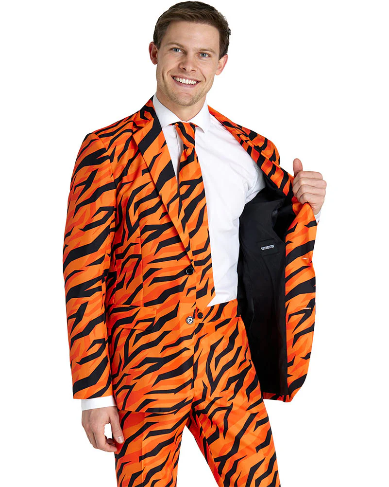 Tiger Orange Mens Suitmeister - Image 3