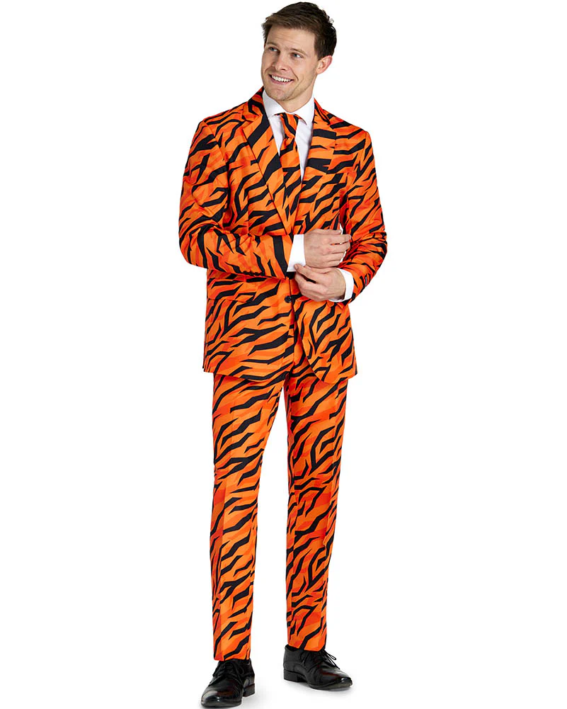 Tiger Orange Mens Suitmeister - Image 7