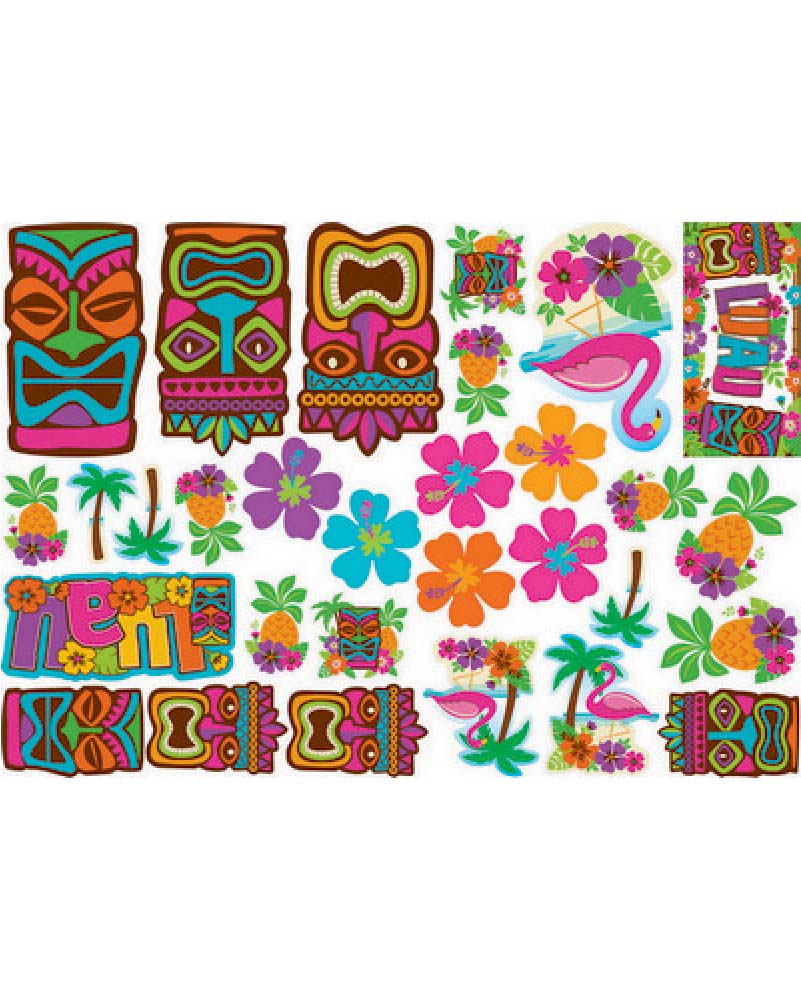 Tiki Mega Value Cutouts Pack of 30