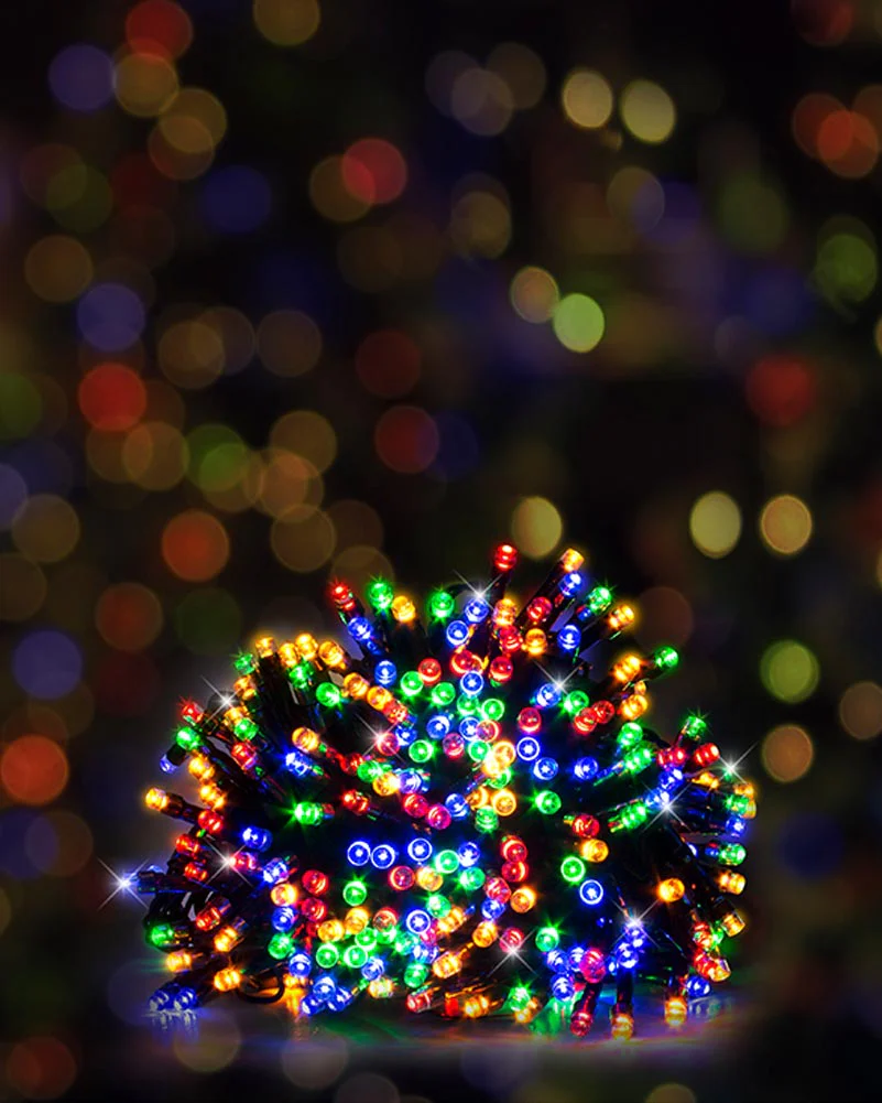 Timer Multi Coloured 1000 Piece LED Fairy Lights 69.9m - Image 3