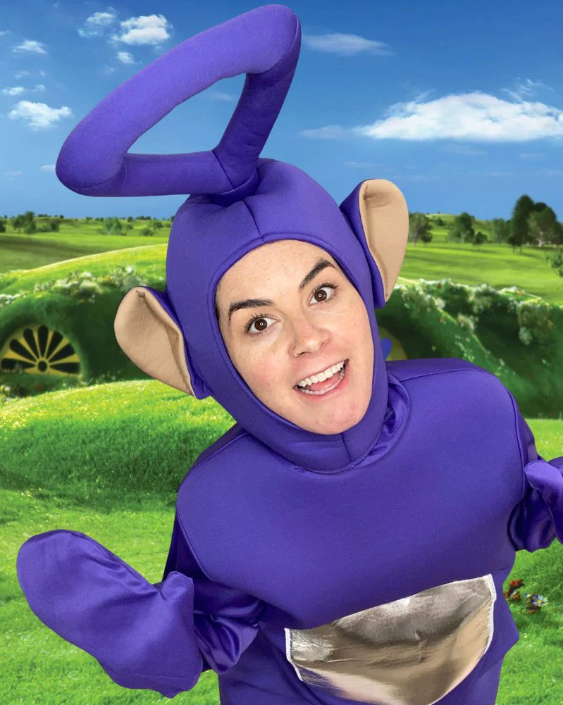 Tinky Winky Teletubbies Adult Costume - Image 3