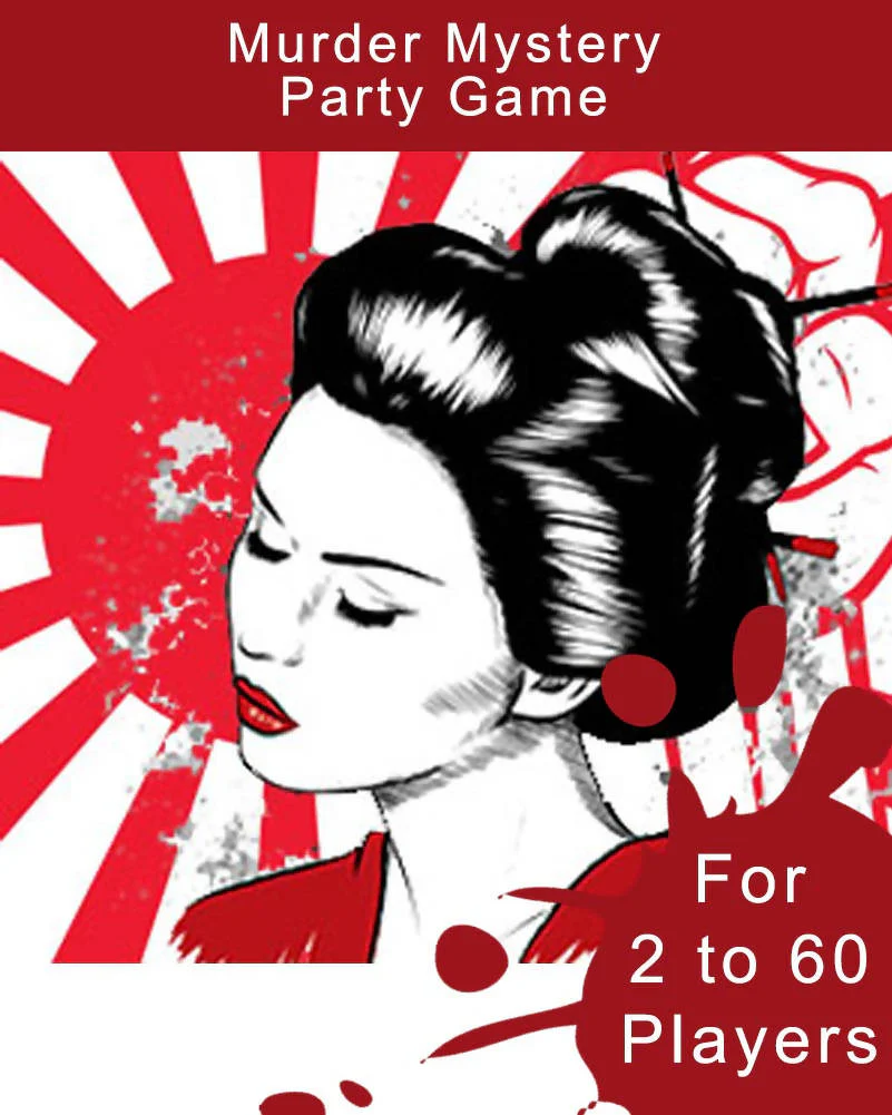 Tokyo Terror Digital Murder Mystery Game for 2 to 60 Players