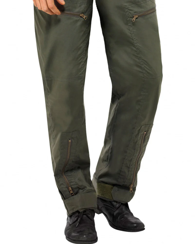 Top Gun Jumpsuit Deluxe Mens Costume - Image 4