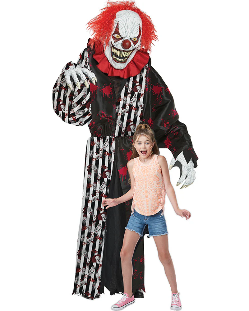 Towering Terror Clown Adult Costume or Hanging Prop