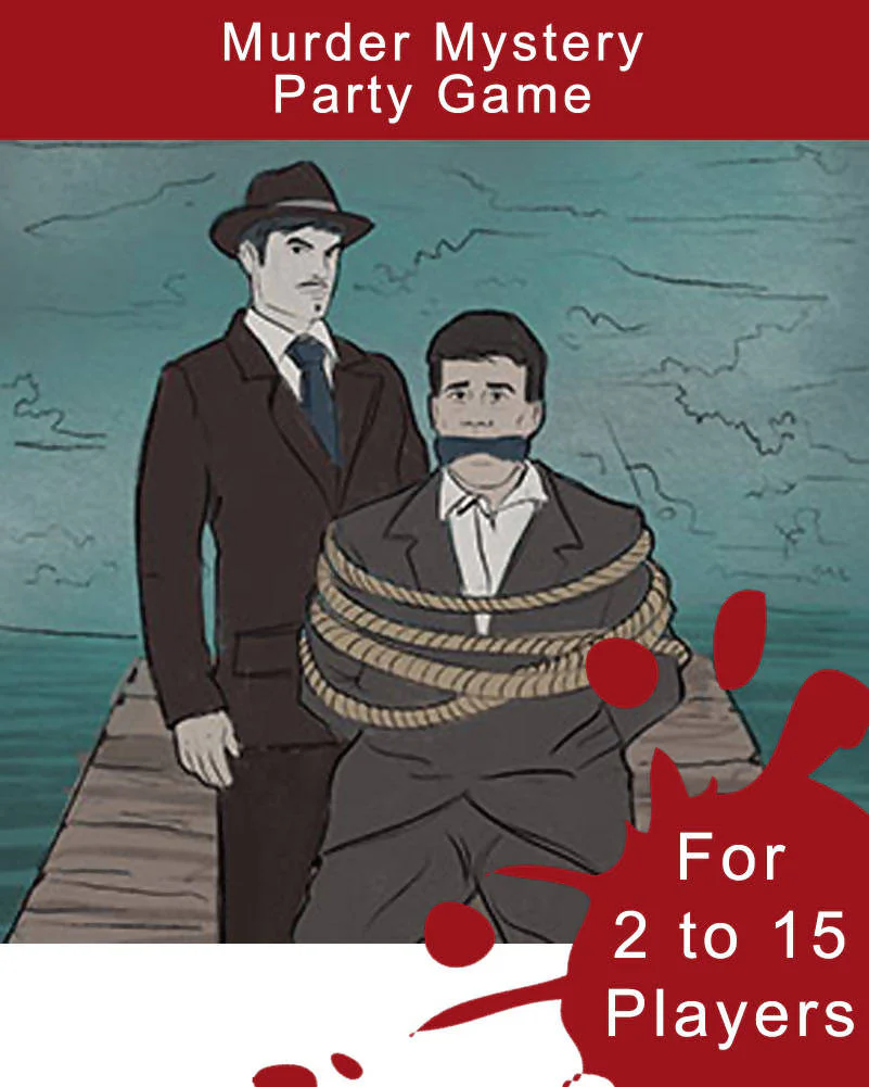 Tracy Gang 1920s Digital Murder Mystery Game for 2 to 15 Players