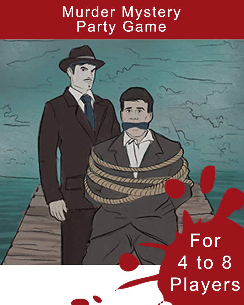 Tracy Gang 1920s Digital Murder Mystery Game for 4 to 8 Players