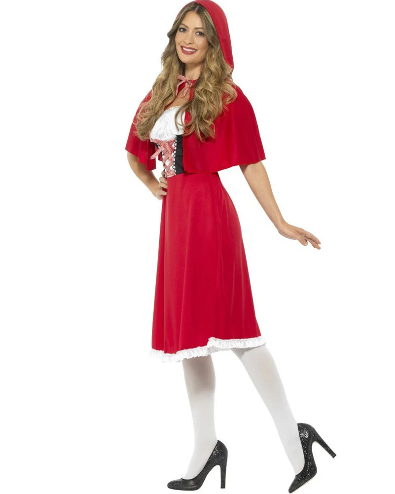 Traditional Red Riding Hood Womens Book Week Costume - Image 2