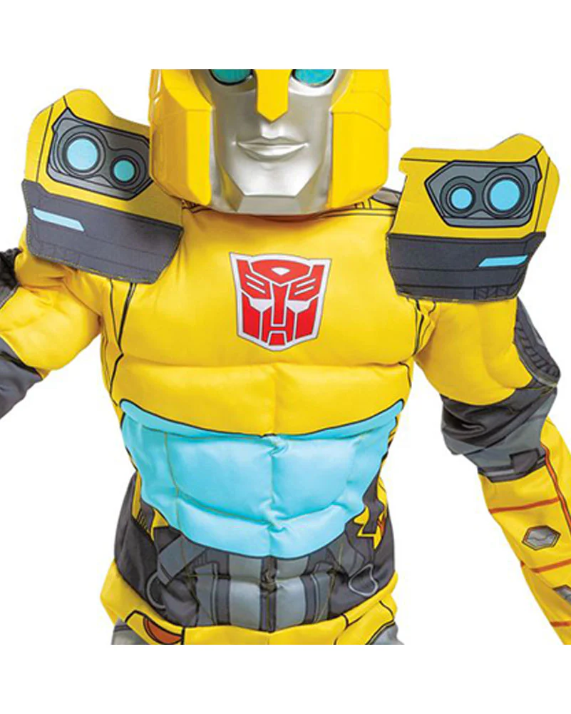 Transformers Bumblebee Classic Muscle Boys Costume - Image 4