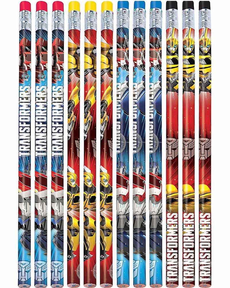 Transformers Core Pencil Favours Pack of 12