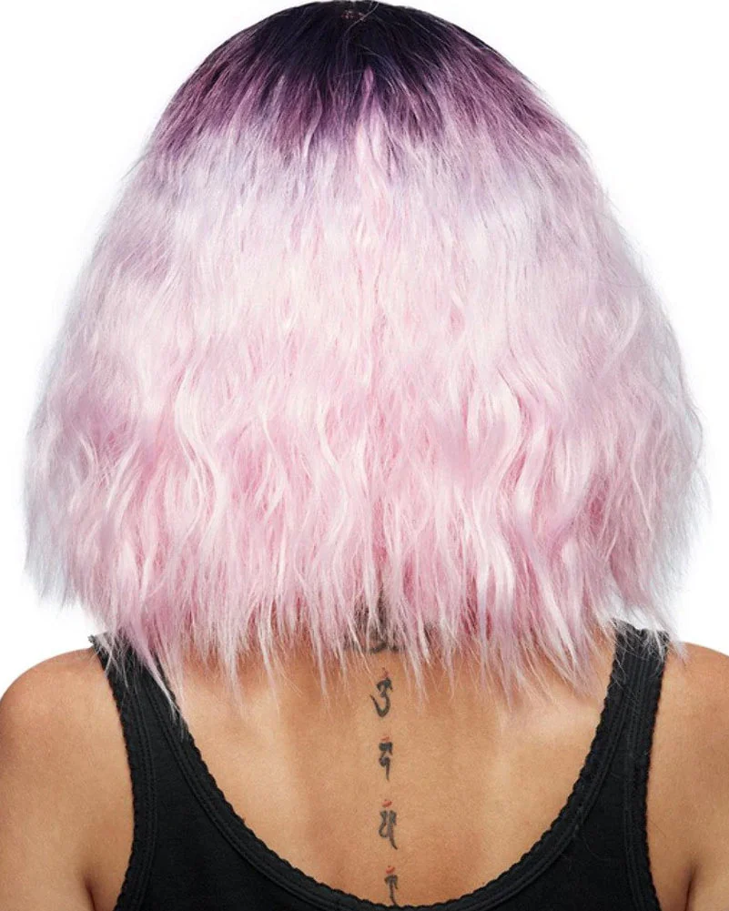 Trash Goddess Short Pink Wig - Image 2