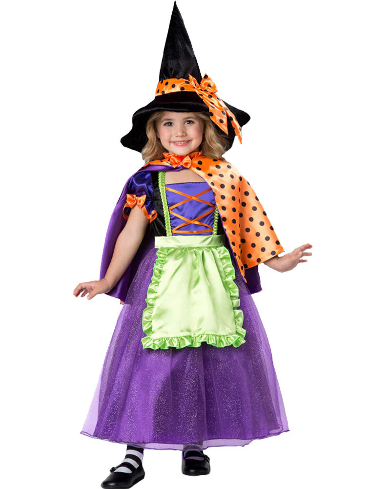 Treasured Storybook Witch Toddler Girls Book Week Costume