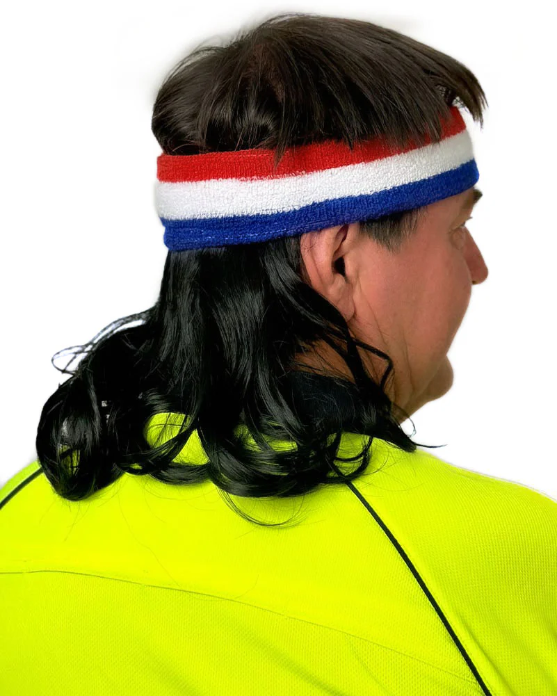 Trevor The Tease Black Magic Mullet Headband - Image 2