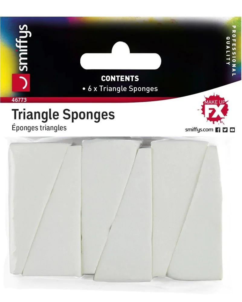 Triangle Sponges Pack of 6