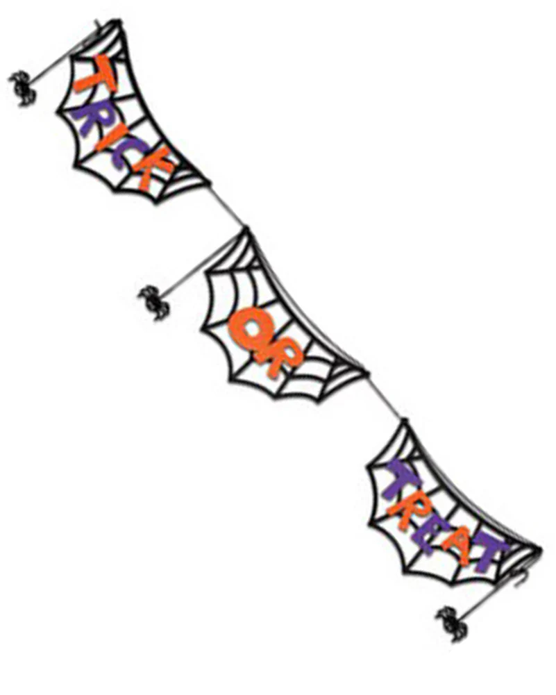 Trick or Treat Felt Banner 1.4m - Image 2
