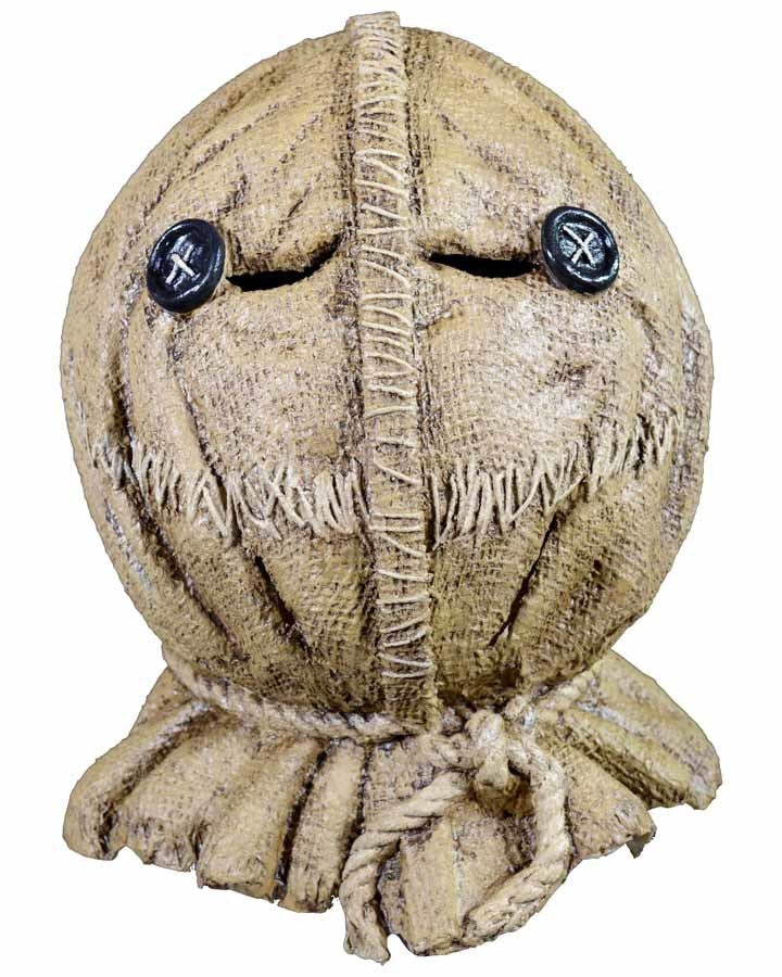 Trick R Treat Sam Burlap Deluxe Mask