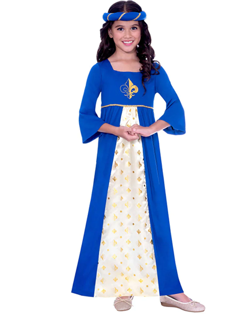 Tudor Princess Blue Girls Book Week Costume